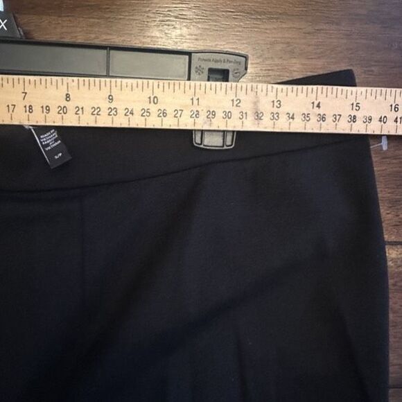 Eileen Fisher $198 women's Washable Flex Ponte Pants Black size small - Picture 7 of 8